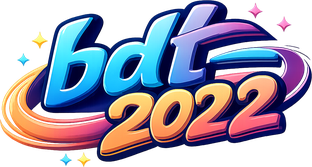 bdt 2022 গোলাপি নীল লোগো